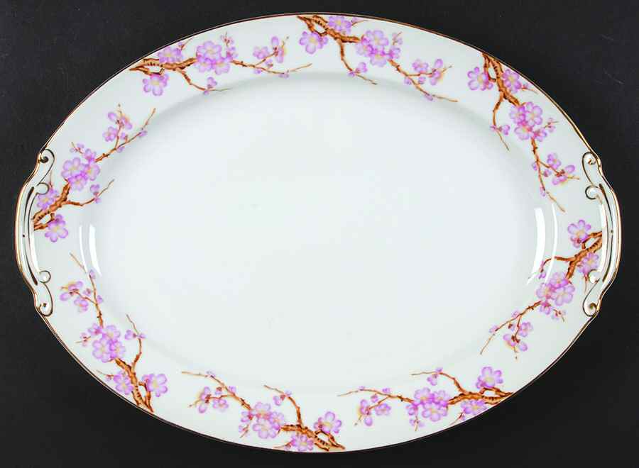 Cherry 16" Oval Serving Platter by Asahi-1