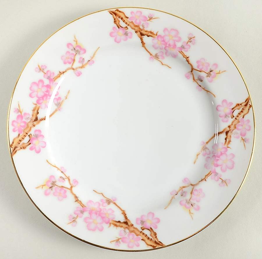 Cherry Salad Plate by Asahi-1