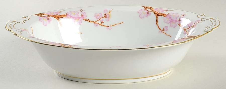 Cherry 10" Oval Vegetable Bowl by Asahi-1