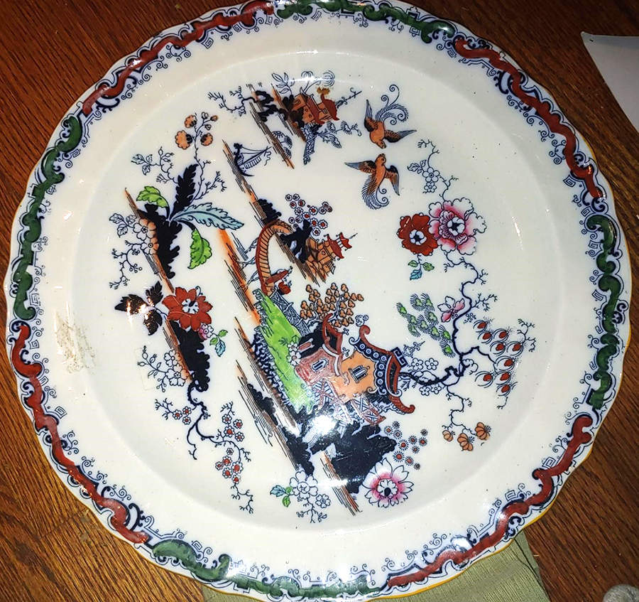 B9447 16" Round Platter by Ashworth Bros-1