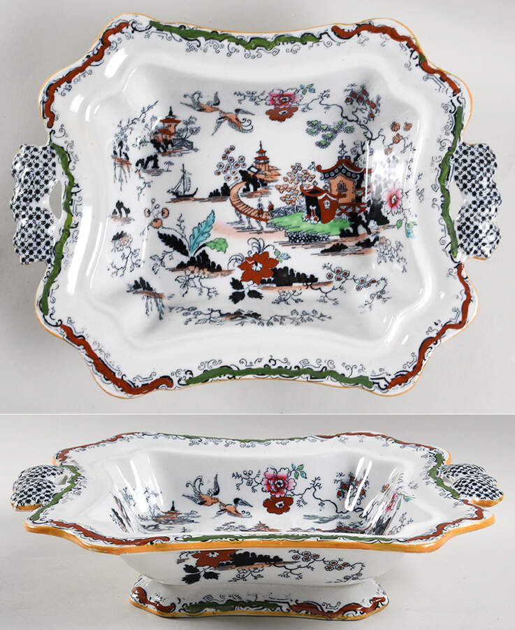 B9447 Rectangular Vegetable Bowl No Lid by Ashworth Bros-1