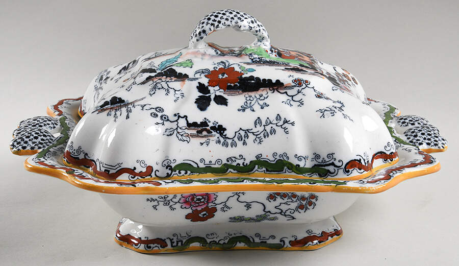 B9447 Rectangular Covered Vegetable by Ashworth Bros-1