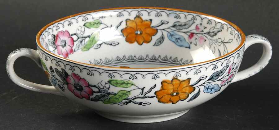 B9461 Flat Cream Soup Bowl by Ashworth Bros-1