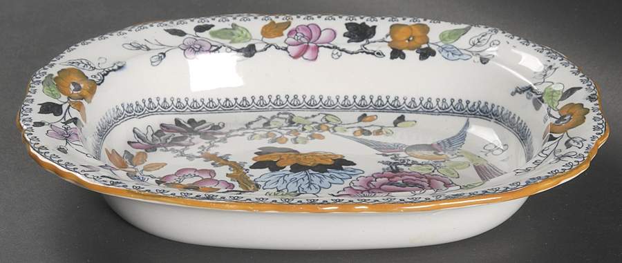 B9461 9" Oval Vegetable Bowl by Ashworth Bros-1