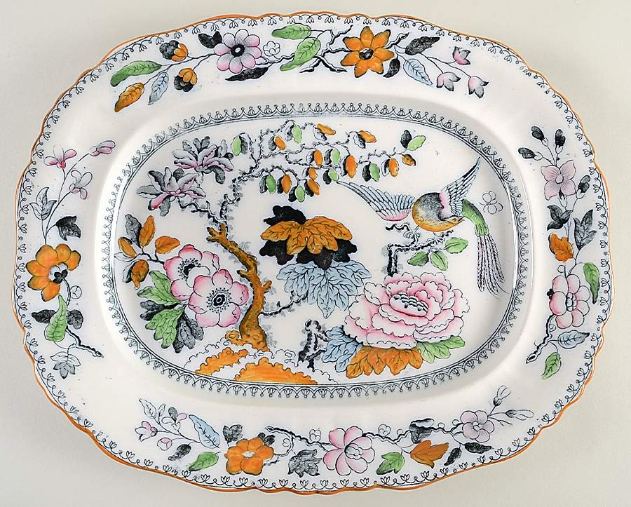 B9461 15" Oval Serving Platter by Ashworth Bros-1