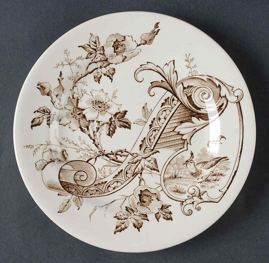 Melrose Salad Plate by Ashworth Bros-1