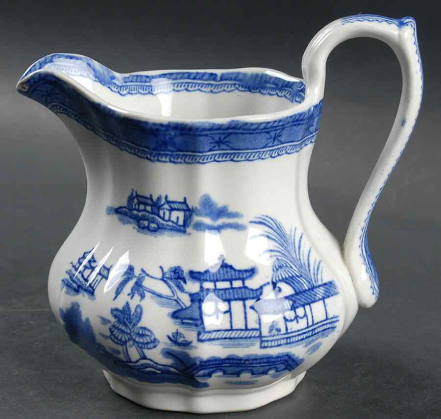 Real Old Canton 16 Oz Pitcher by Ashworth Bros-1
