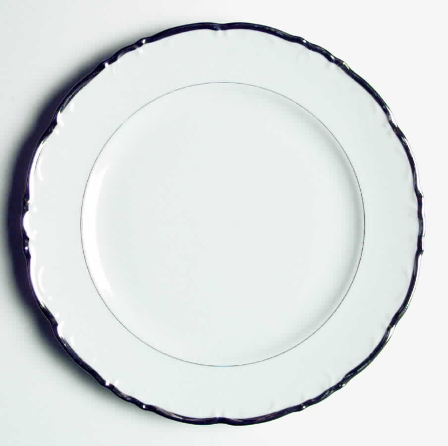 Empress White Dinner Plate by Ashcraft-1