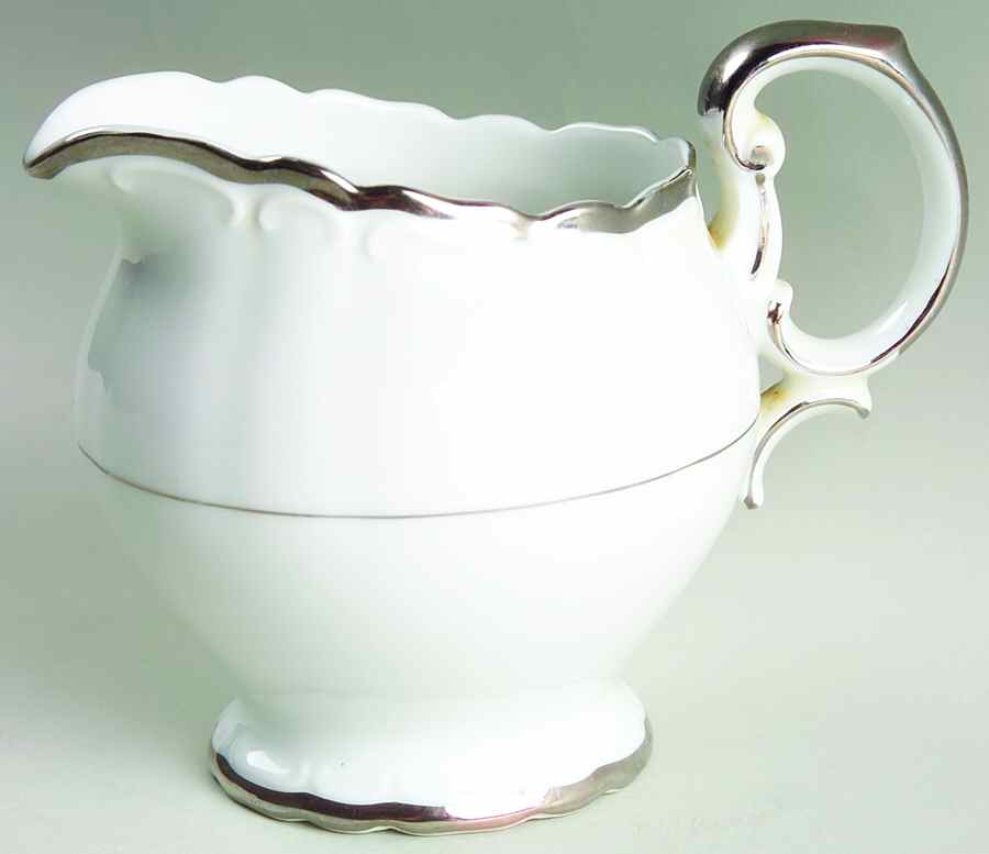 Empress White Creamer by Ashcraft-1