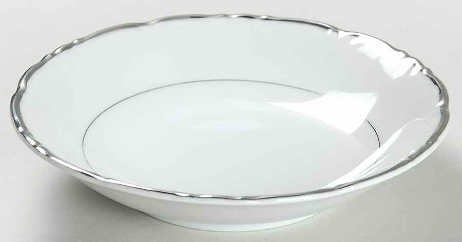 Empress White Fruit/Dessert (Sauce) Bowl by Ashcraft-1