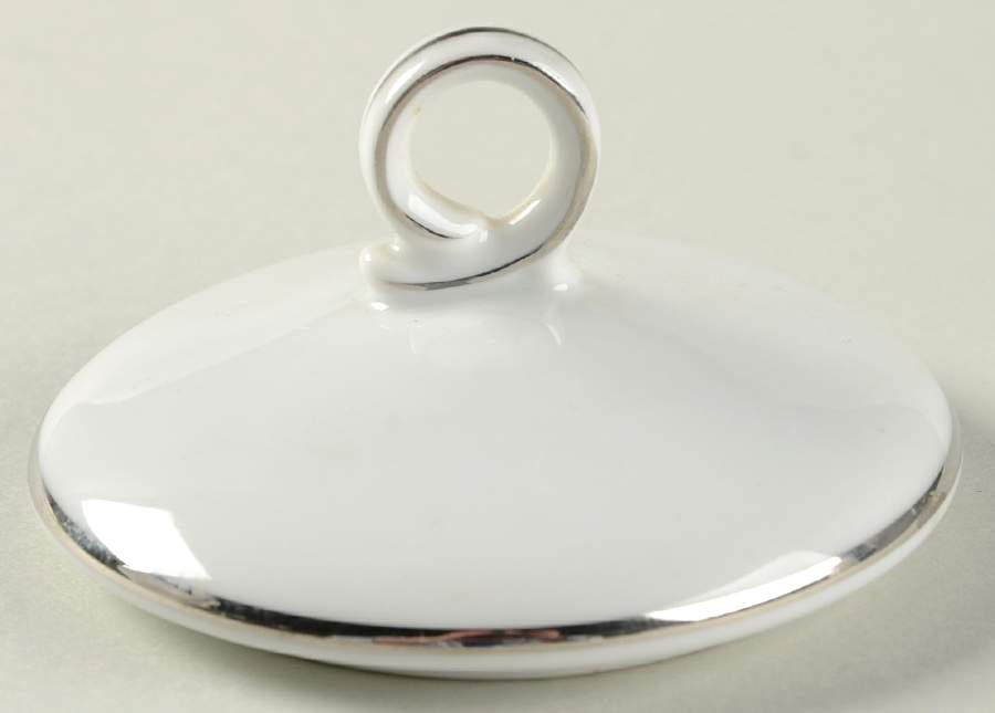Empress White Lid for Sugar Bowl by Ashcraft-1