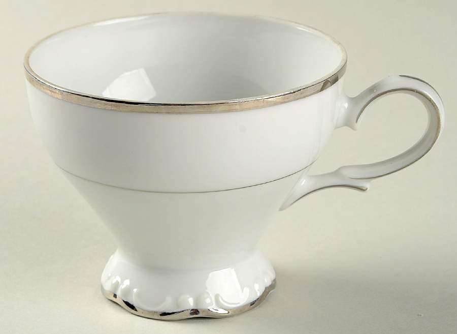 Empress White Footed Cup by Ashcraft-1