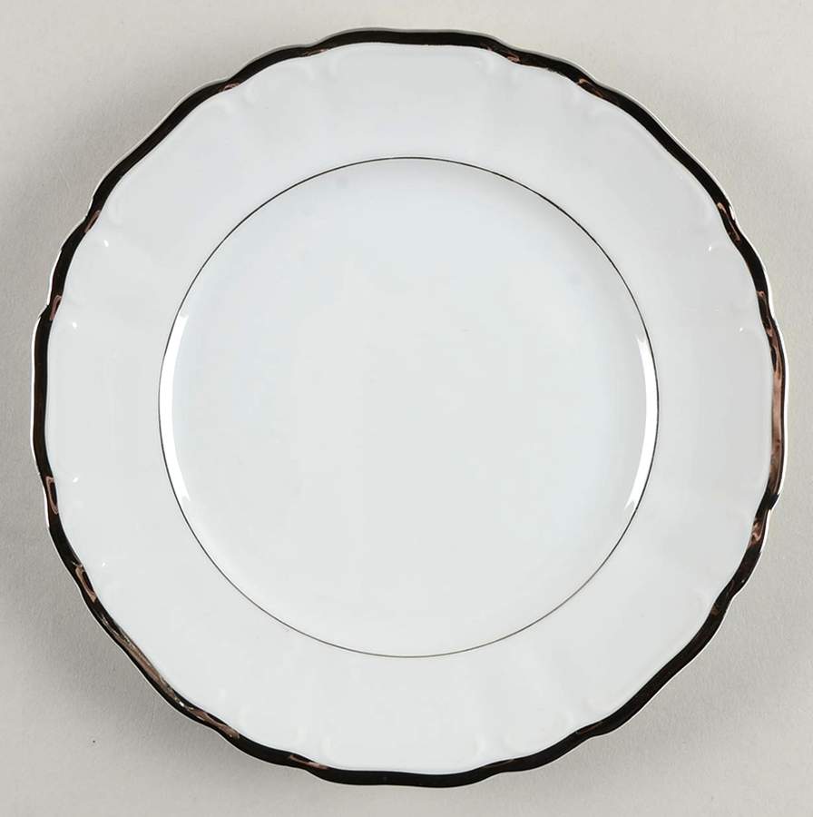 Empress White Salad Plate by Ashcraft-1