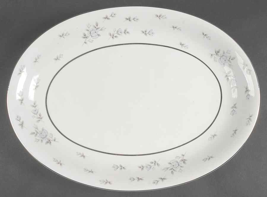 Lorient 16" Oval Serving Platter by Ashcraft-1