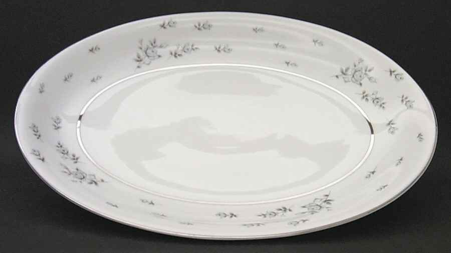 Lorient 14" Oval Serving Platter by Ashcraft-1