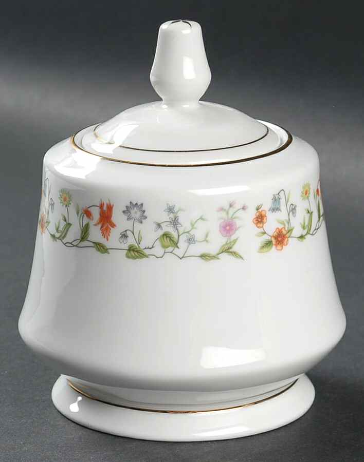 Eternal Love (Gold Trim) Sugar Bowl & Lid by Ashley-1