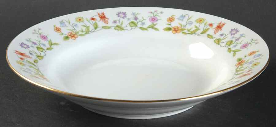 Eternal Love (Gold Trim) Rim Soup Bowl by Ashley-1