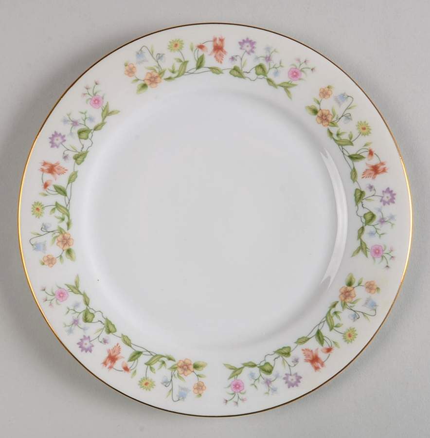 Eternal Love (Gold Trim) Salad Plate by Ashley-1