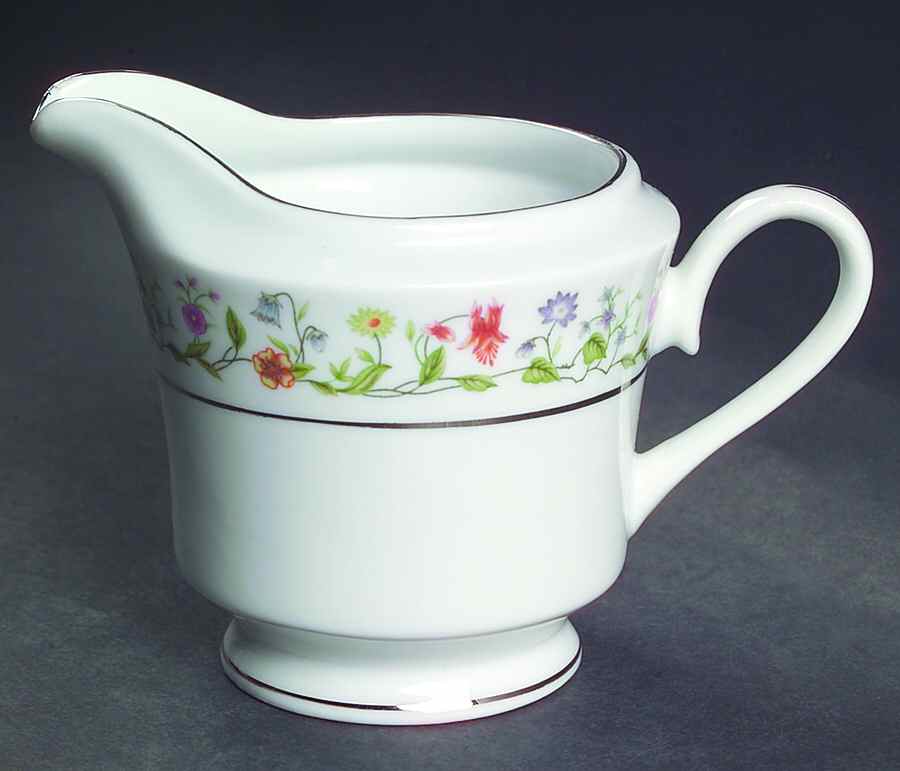 Eternal Love (Platinum Trim) Creamer by Ashley-1