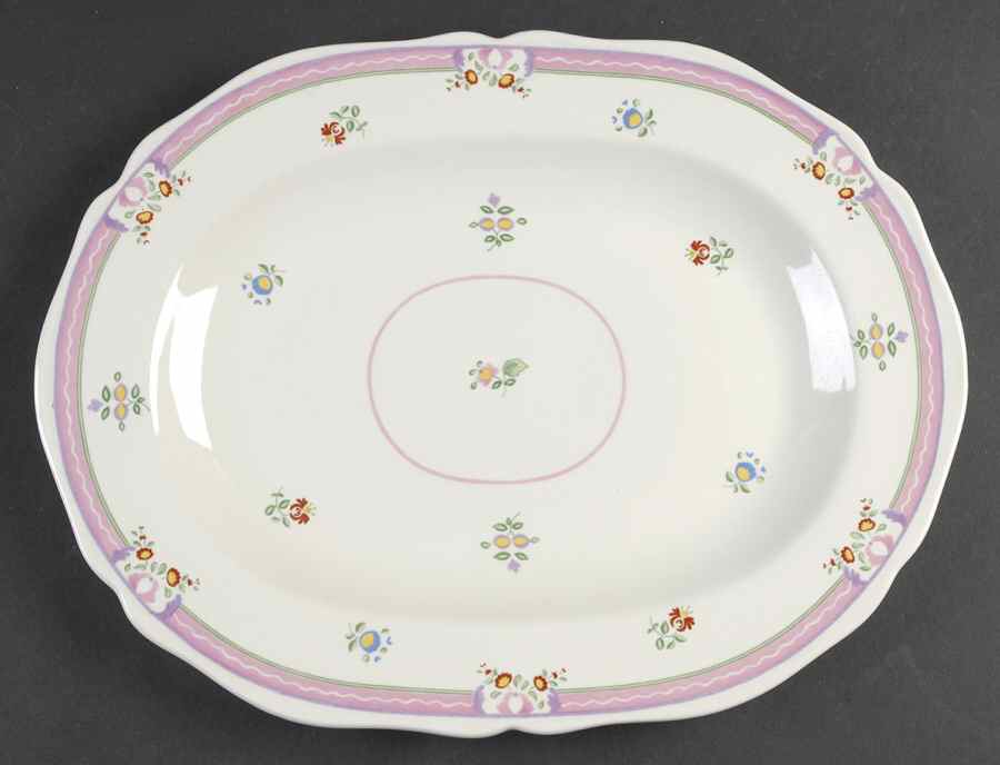 Alice 13" Oval Serving Platter by Laura Ashley-1