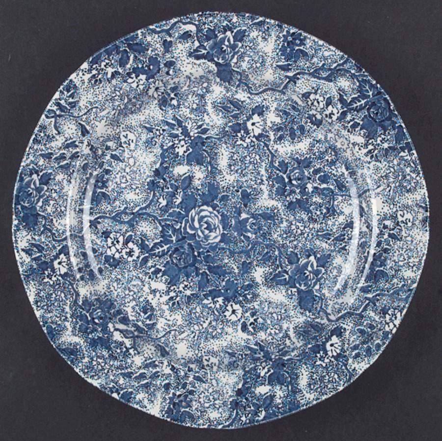 Chintzware Blue Dinner Plate by Laura Ashley-1