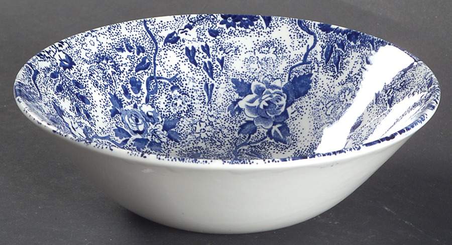 Chintzware Blue Coupe Cereal Bowl by Laura Ashley-1