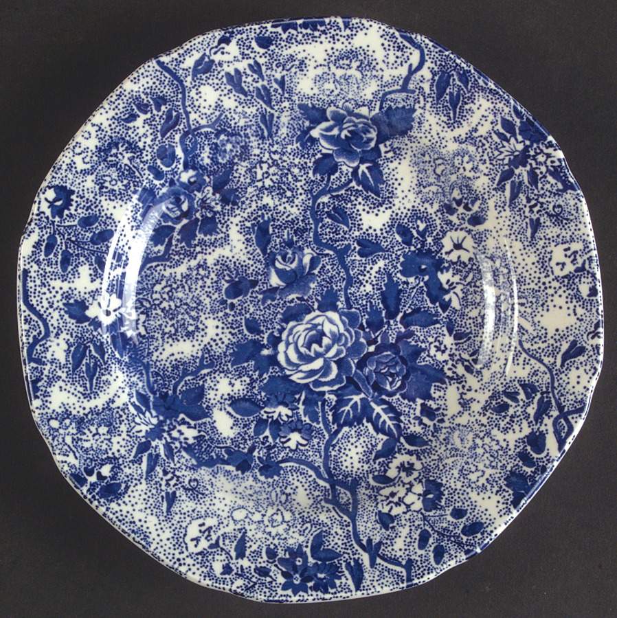 Chintzware Blue Bread & Butter Plate by Laura Ashley-1