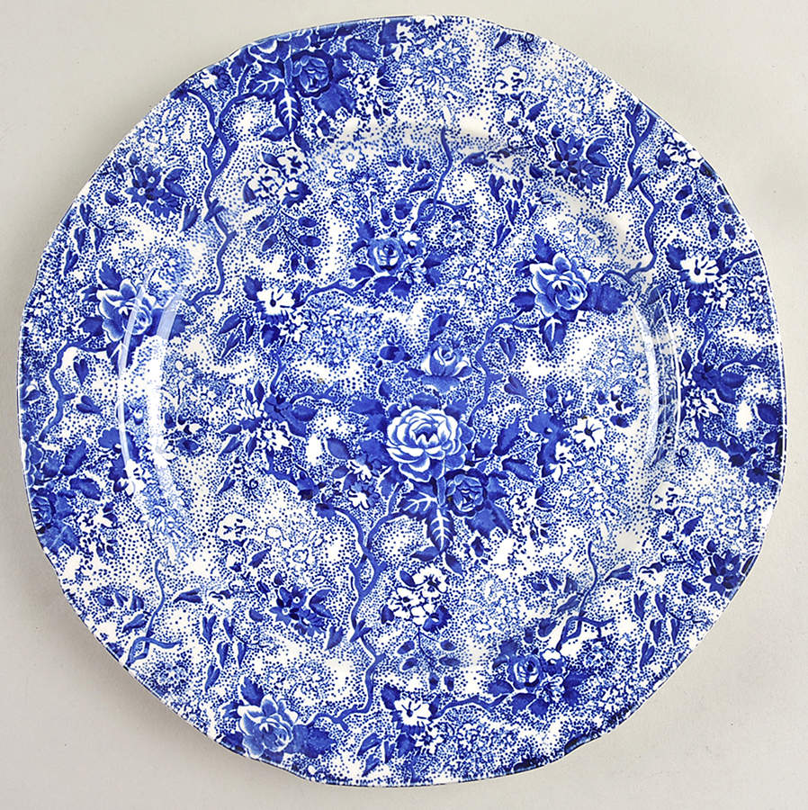Chintzware Blue Dinner Plate by Laura Ashley-1