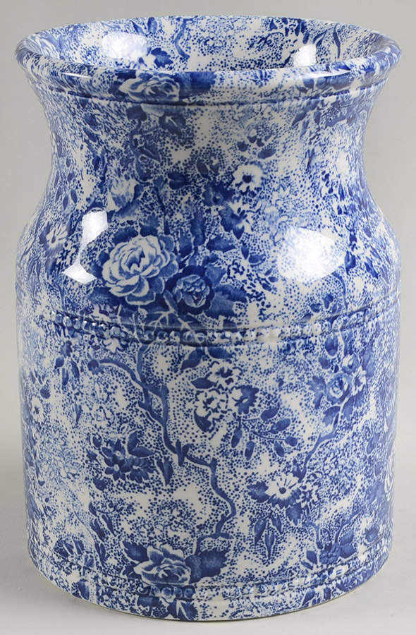 Chintzware Blue 7" Storage Jar No Lid by Laura Ashley-1