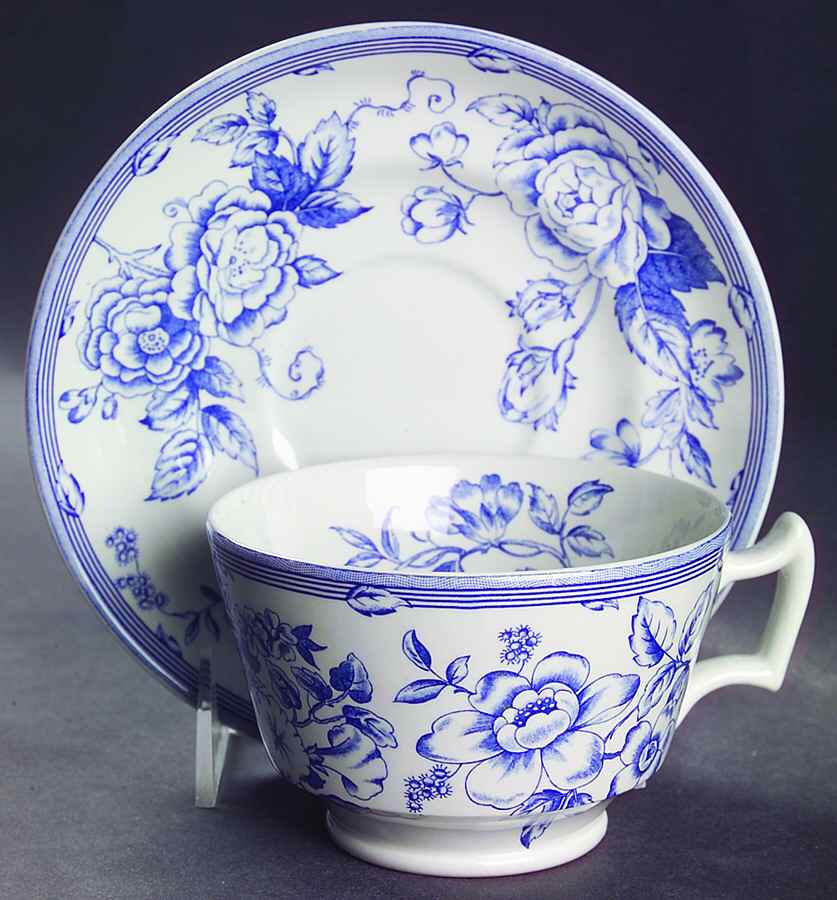 Clifton Oversized Cup & Saucer Set by Laura Ashley-1