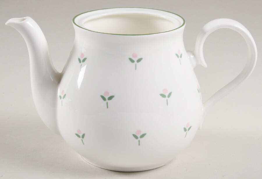 Cottage Sprig Mini Teapot No Lid by Laura Ashley-1