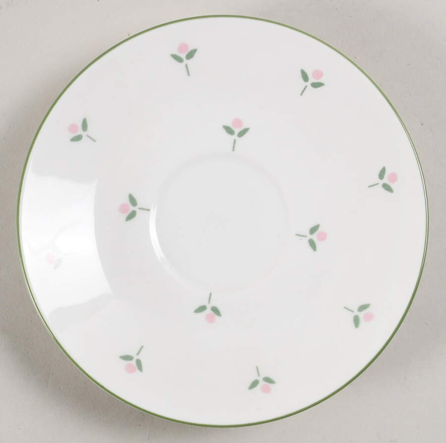 Cottage Sprig Saucer by Laura Ashley-1