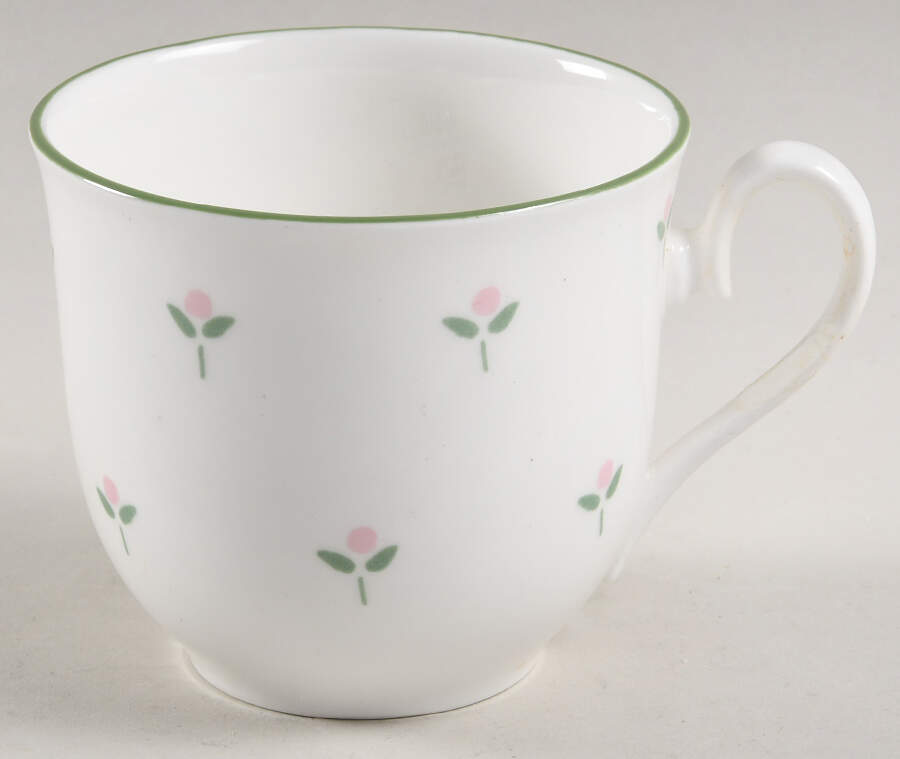 Cottage Sprig Flat Cup by Laura Ashley-1