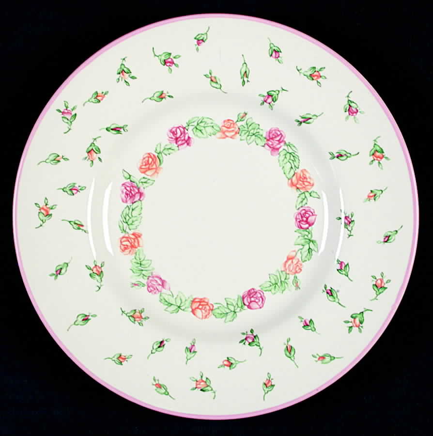 Rosebud Bread & Butter Plate by Laura Ashley-1