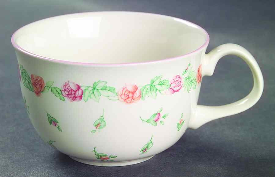 Rosebud Flat Cup by Laura Ashley-1