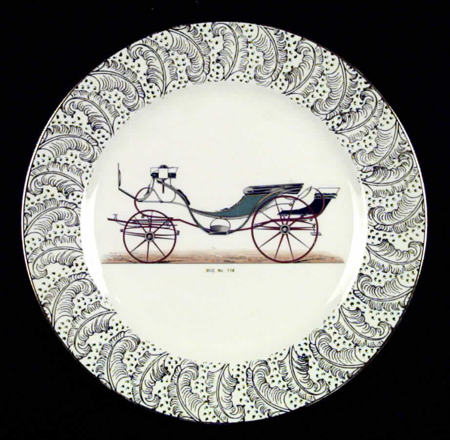 Coach Series Dinner Plate by Atlas China Co-1
