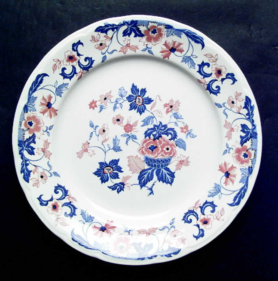 Ming Flower Dinner Plate by Atkins-1