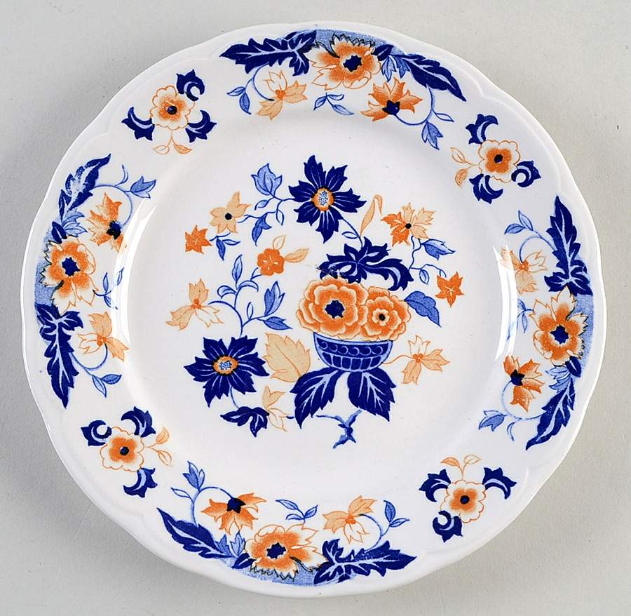 Ming Flower Salad Plate by Atkins-1