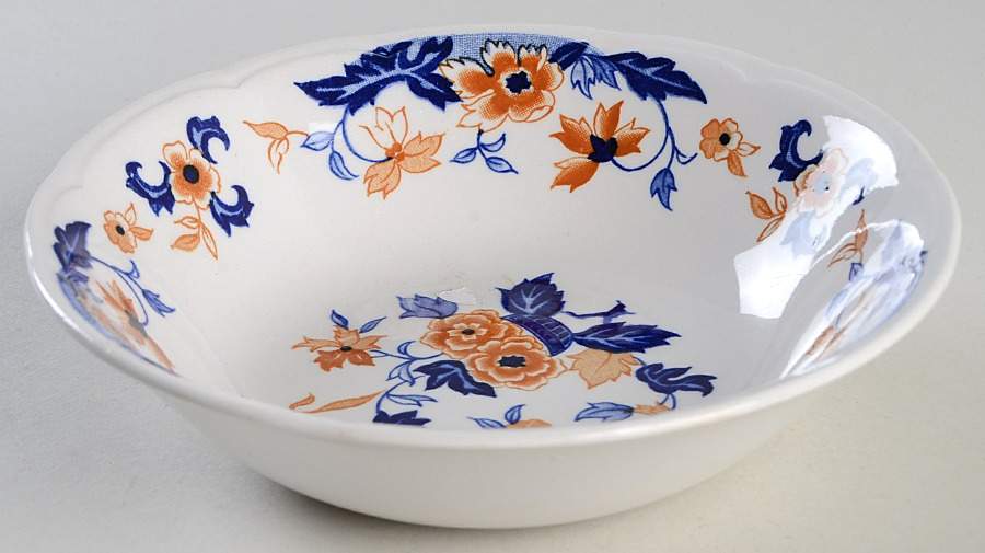 Ming Flower Coupe Cereal Bowl by Atkins-1