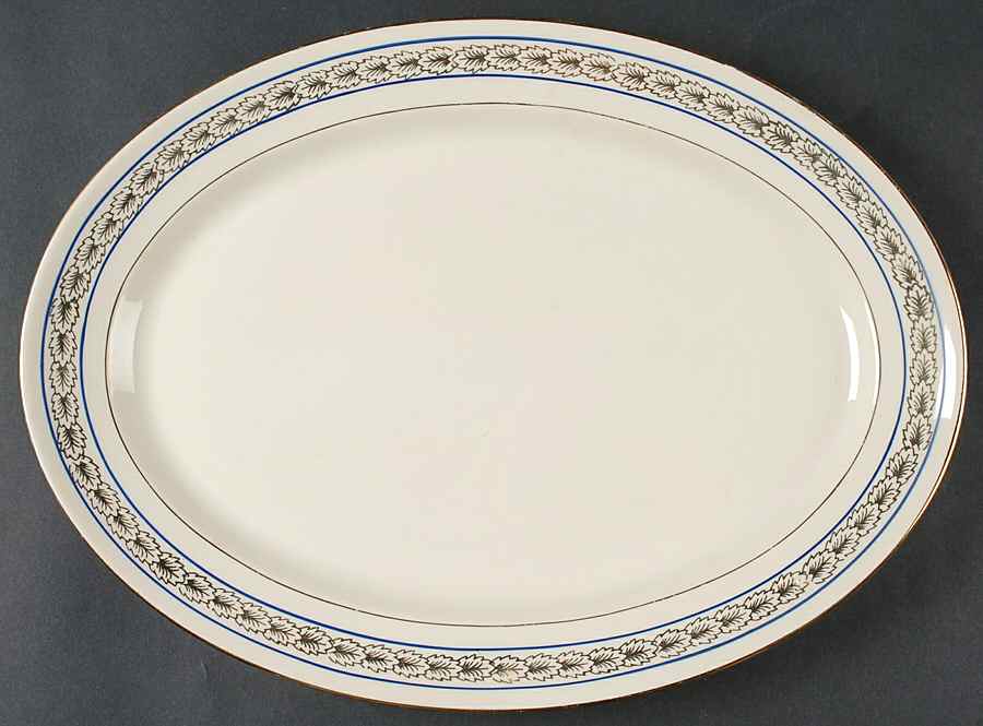 ATS7 16" Oval Serving Platter by Atlas China (NY)-1