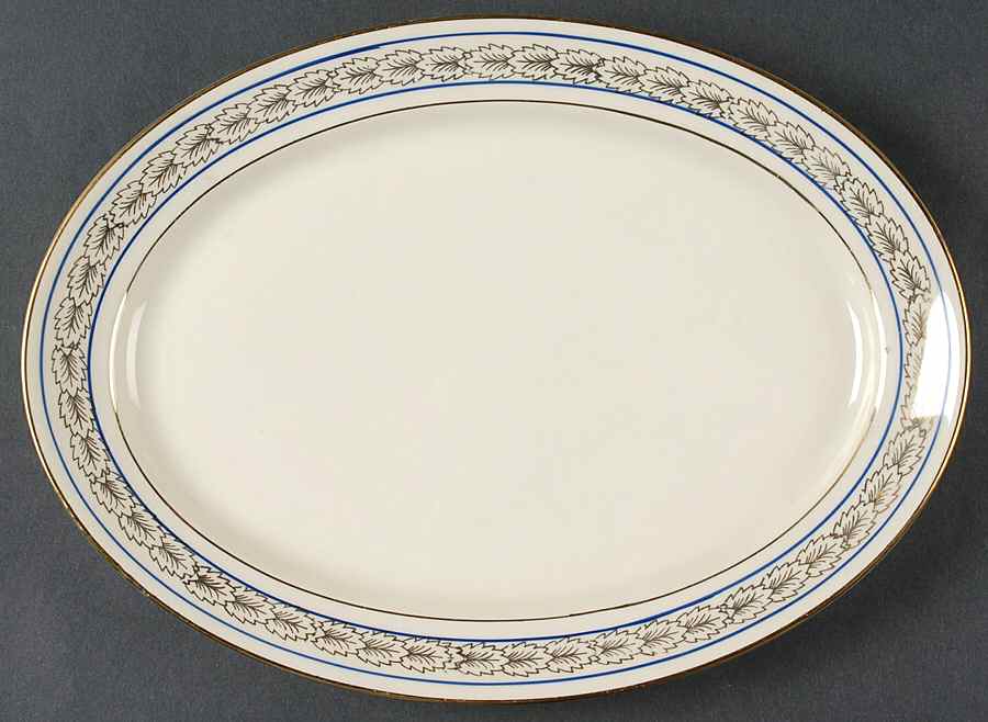 ATS7 12" Oval Serving Platter by Atlas China (NY)-1