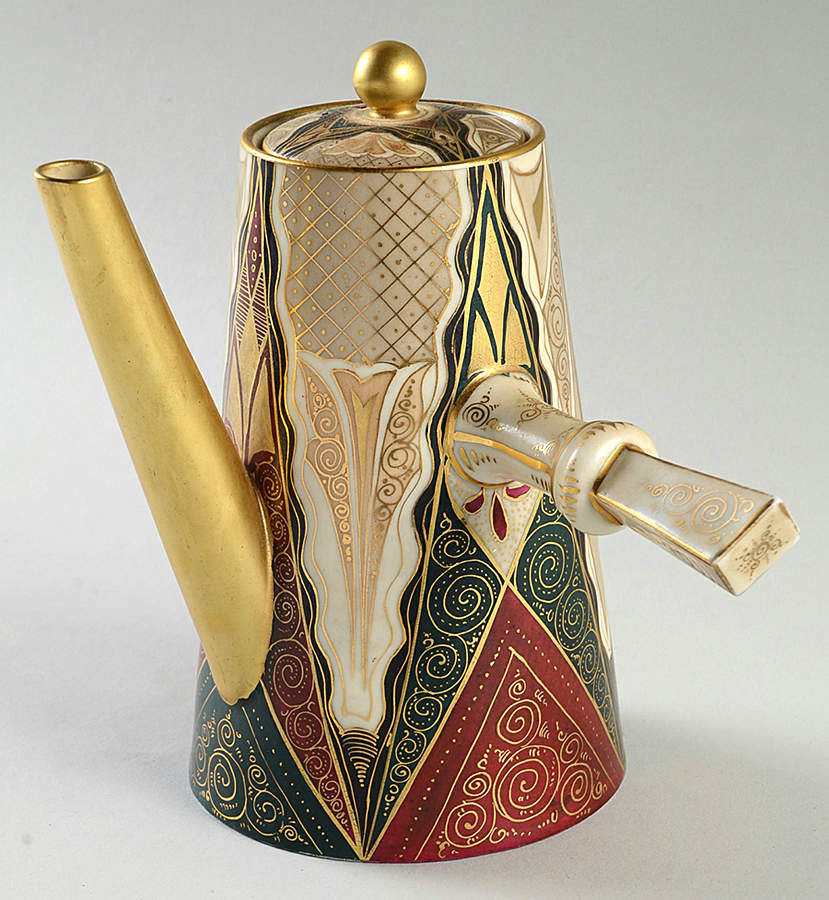 Alhambra Small Coffee Pot & Lid by Carl.F Boseck & Co-1