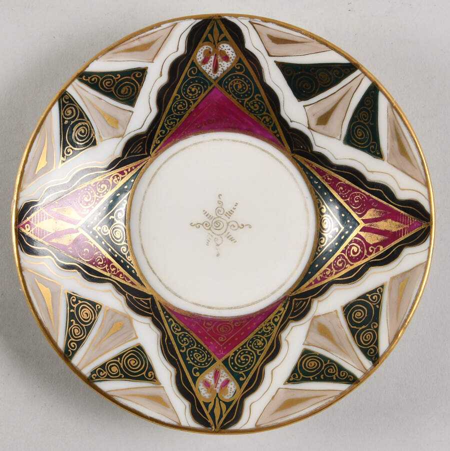 Alhambra Saucer for Flat Cup by Carl.F Boseck & Co-1