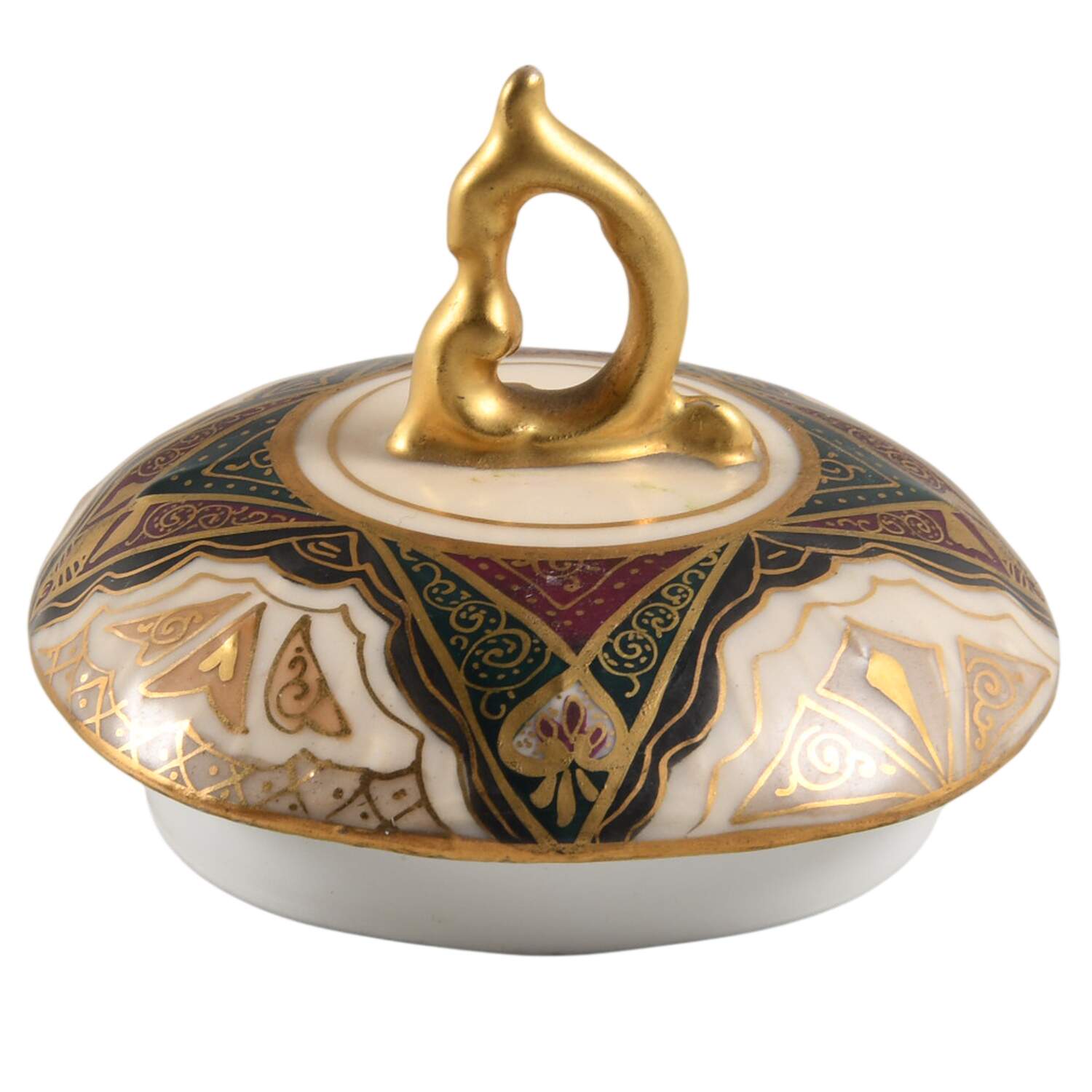 Alhambra Lid for Teapot by Carl.F Boseck & Co-1