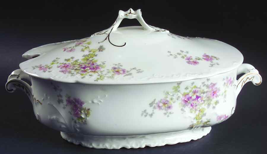 AUS1 Oval Tureen & Lid by Austria-1
