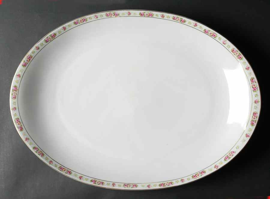AUS10 18" Oval Serving Platter by Austria-1