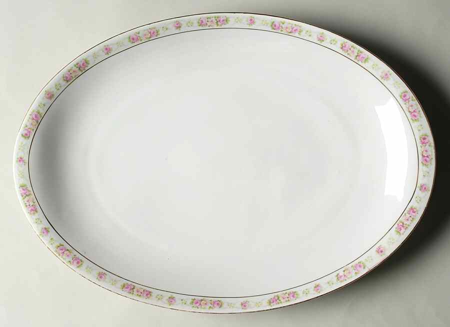 AUS10 14" Oval Serving Platter by Austria-1