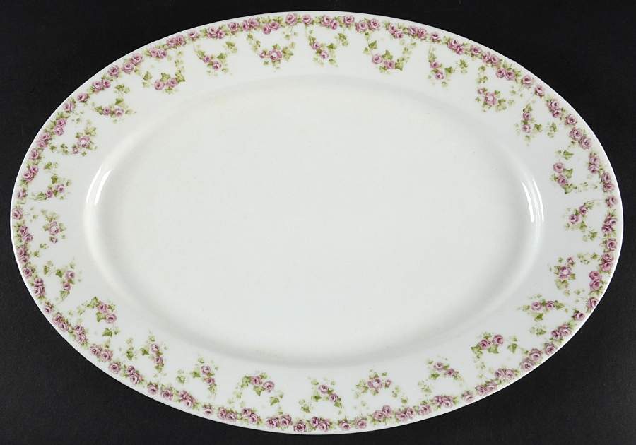 AUS21 12" Oval Serving Platter by Austria-1