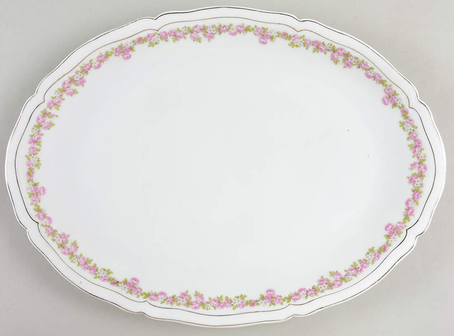 AUS6 14" Oval Serving Platter by Austria-1
