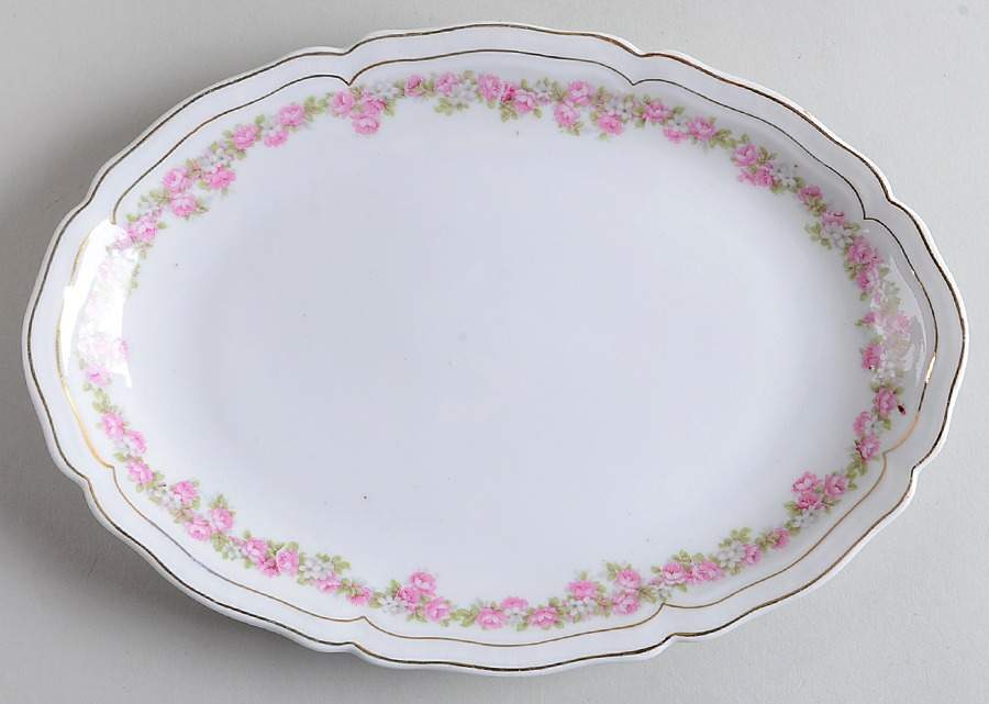 AUS6 10" Oval Serving Platter by Austria-1